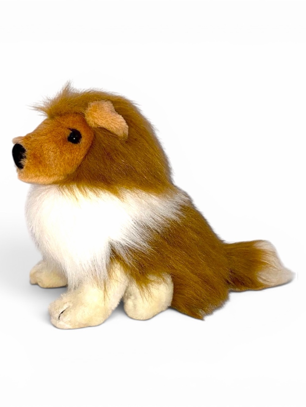 Vintage Douglas Cuddle Toys Whispy Sheltie Plush Dog Taged 4700 Rare
